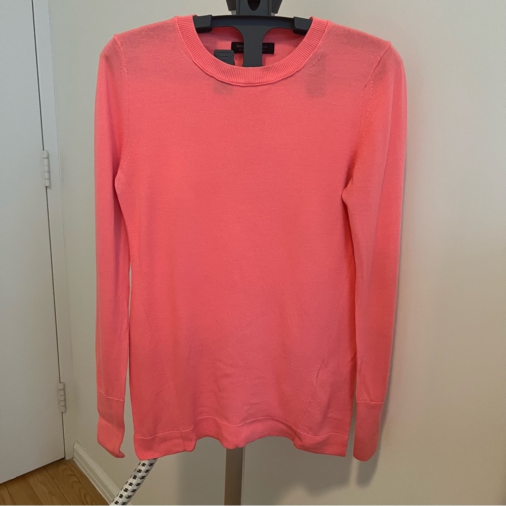 Coral Merino Wool Sweater